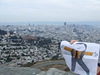 Mitch (Warmy) > Flat Stanley at the top of twin peaks.