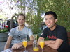 Having breakfast with Dave mitch, dave